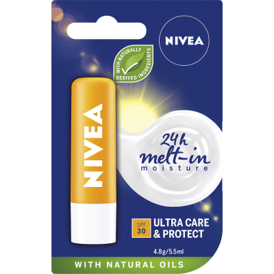 Nivea Ultra Care & Protect SPF30 Lip Balm ea