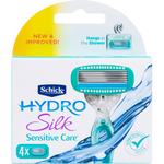 Schick Hydro Silk Sensitive Care Cartridges 4ea