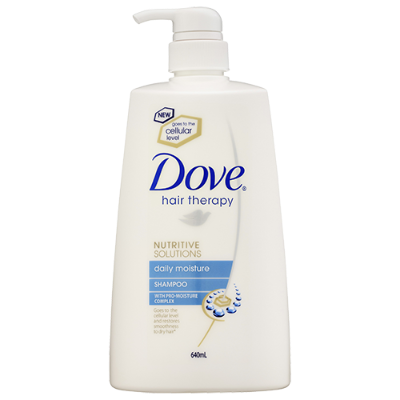 Dove Hair Therapy Daily Moisture Shampoo 640ml