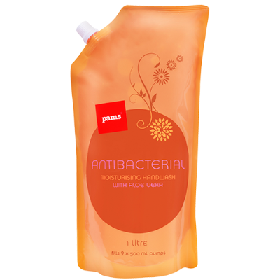 Pams Antibacterial Handwash Refill 1l
