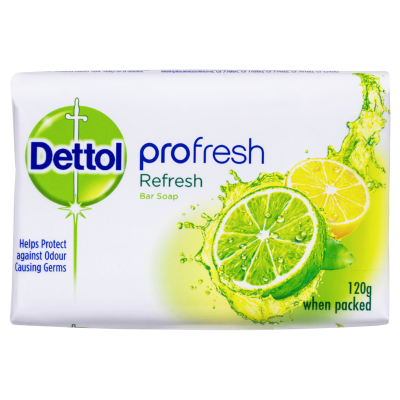Dettol Pro Fresh Refresh Bar Soap 3pk