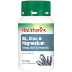 Healtheries B6 Zinc & Magnesium Tablets 90ea