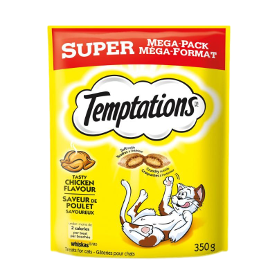 Whiskas Temptations Tasty Chicken Treats For Cats 350g