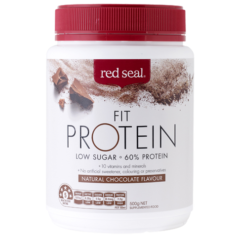 Red Seal Fit Protein Chocolate Supplement Food 500g