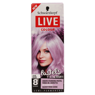 Schwarzkopf Live Pastels Lilac Blush Semi Permanent Colour ea