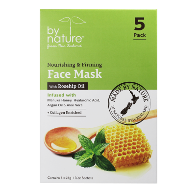 By Nature Nourishing & Firming Face Mask 5ea