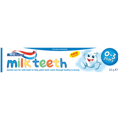 Macleans Milk Teeth 0-3 Years Toothpaste 63g