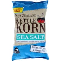 nz kettle korn popcorn sea salt 110g