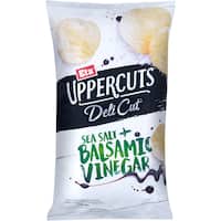 eta uppercuts deli cut potato chips sea salt & balsamic vinegar 140g