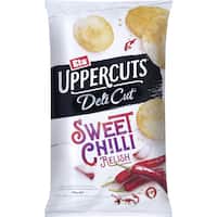 eta uppercuts deli cut potato chips sweet chilli relish 140g