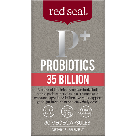 Red Seal P+ Probiotics 35 Billion Capsules 30pk