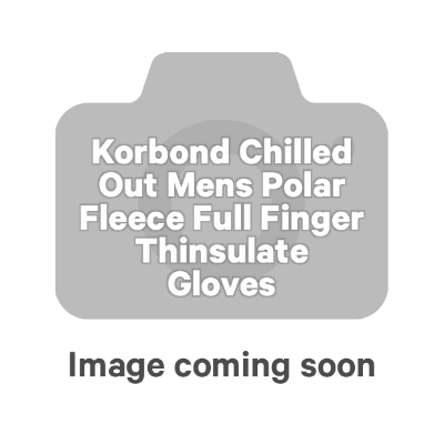 Korbond Chilled Out Mens Polar Fleece Full Finger Thinsulate Gloves ea