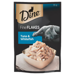 Dine Fine Flakes Tuna & Whitefish Wet Cat Food 35g