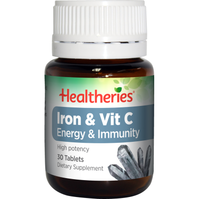 Healtheries Iron & Vit C Tablets