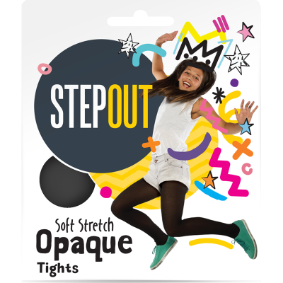 Stepout Soft Stretch Opaque Tights 1ea
