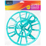 Effects Round 30cm Hanger & 22 Pegs 1pk