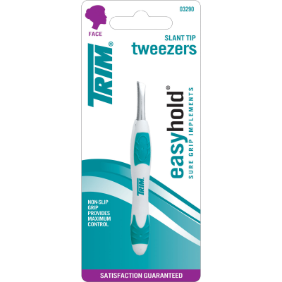 Easyhold Slant Tip Tweezers ea