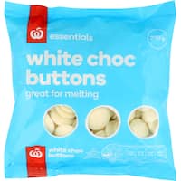 essentials choc buttons white 290g