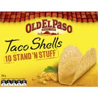 old el paso mexican sensations taco shells 160g