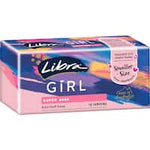 libra girl tampons super 16pk