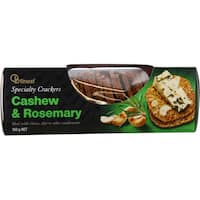 ob finest crackers cashew & rosemary 150g