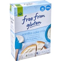 free from gluten cake mix vanilla 430g