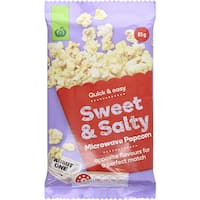 countdown popcorn microwave sweet & salty 85g