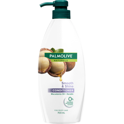 Palmolive Naturals Smooth & Shine Macadamia Oil + Keratin Conditioner 700ml