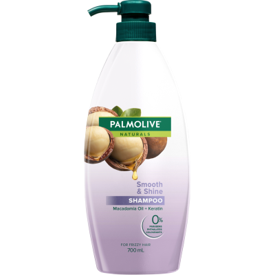 Palmolive Naturals Smooth & Shine Macadamia Oil + Keratin Shampoo 700ml
