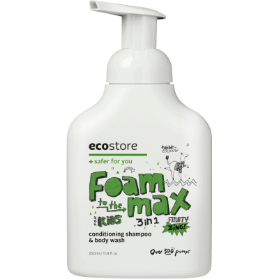 Ecostore Foam to the Max Fruity Zing Conditioning Shampoo & Body Wash 350ml