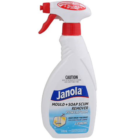 Janola Lemon Mould + Soap Scum Remover Powerfoam 500ml