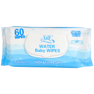 Silk water best sale wipes
