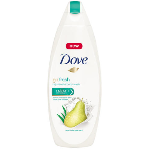 Dove Body Wash Go Fresh Pear Aloe Vera 375Ml