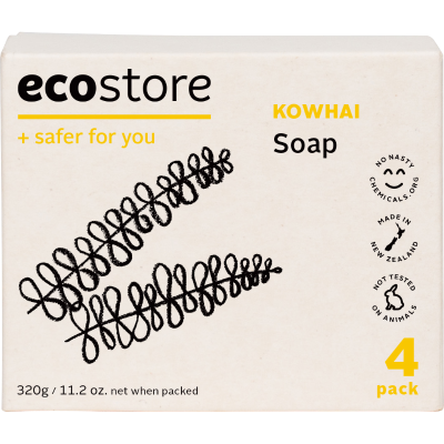 Ecostore Kowhai Soap 4pk
