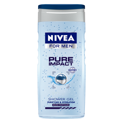 Nivea Men Pure Impact Shower Gel 500ml
