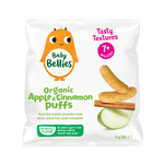 Baby Bellies Organic Apple & Cinnamon Puffs 7+ Months 12g