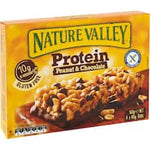 nature valley protein muesli bars peanut & chocolate 4pk