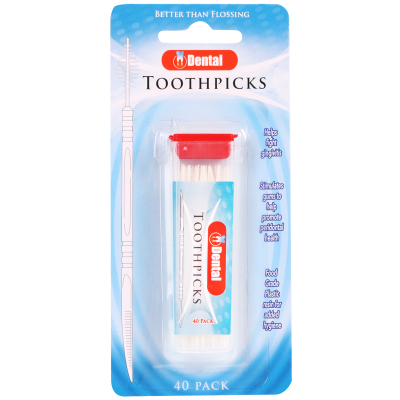 Dental Toothpicks 40pk