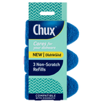 Chux Non-Scratch Dishwand Refill 3pk