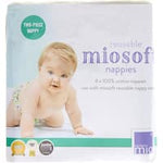 bambino mio reusable cloth nappies  4pk