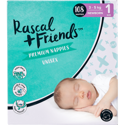 Rascal and best sale friends nappies newborn