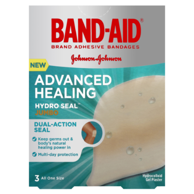 Band-Aid Advanced Healing Hydro Seal Jumbo Plaster 3ea