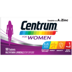 Centrum For Woman Vitamin Tablets 90pk