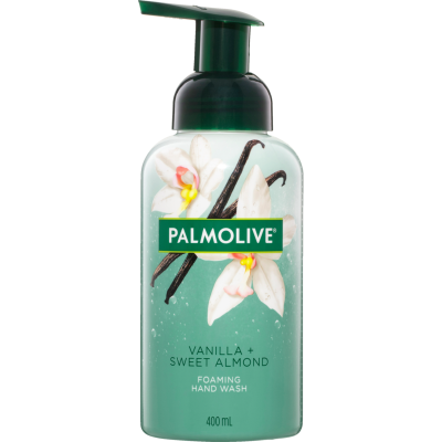 Palmolive Foaming Vanilla + Sweet Almond Liquid Hand Wash 400ml