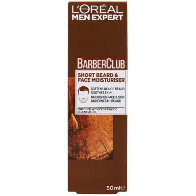 L'Oreal Paris Men Expert Barber Club Short Beard Moisturiser 50ml
