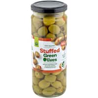 countdown olives green stuffed 450g