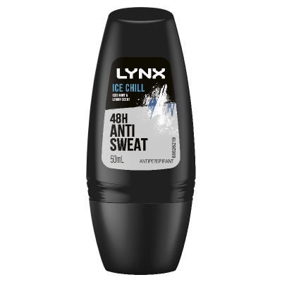 Lynx Men Ice Chill Antiperspirant Roll On 50ml