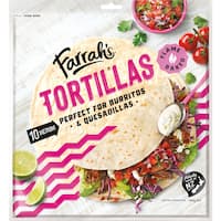 farrah's mexican medium burrito tortillas 10pk