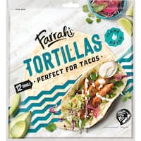 farrah's mexican small taco tortillas 12pk