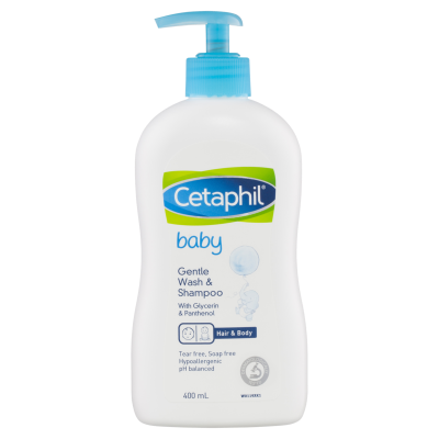 Cetaphil Baby Gentle Wash & Shampoo 400ml